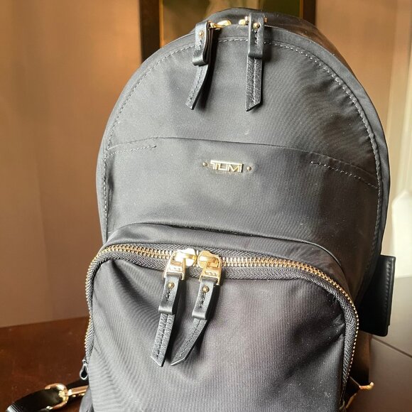Tumi Voyageur Nadia Black Convertible Sling Backpack main image 4
